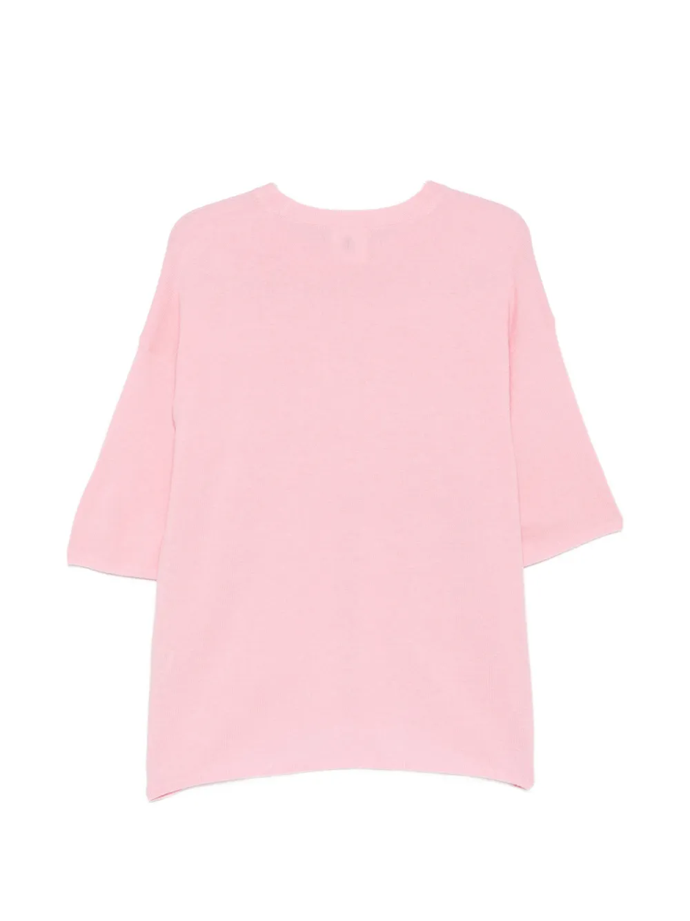 The Garment Como gebreid T-shirt met korte mouwen Roze