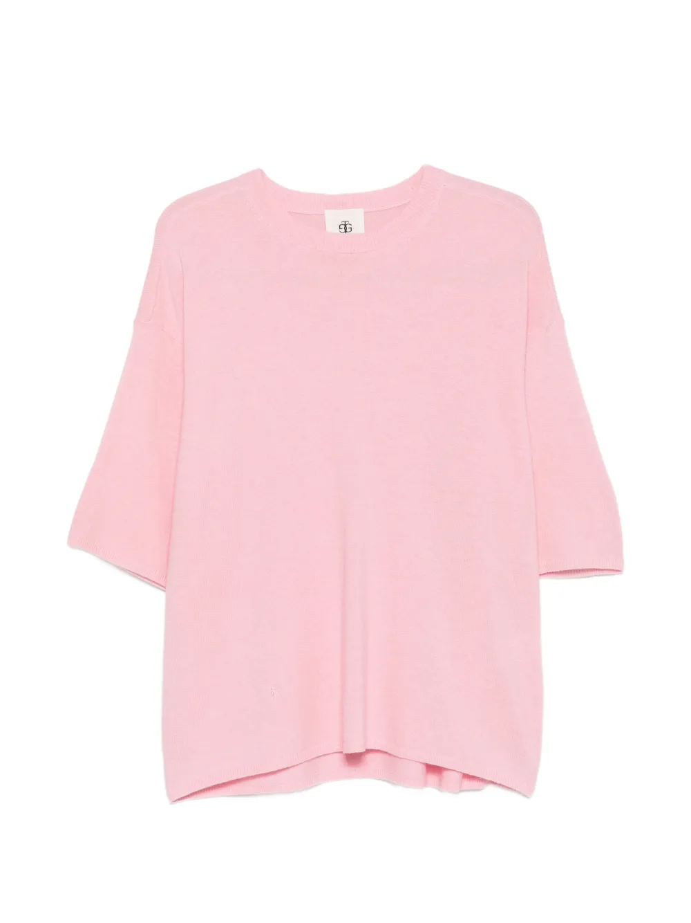 The Garment Como short-sleeve knitted T-shirt - Rosa