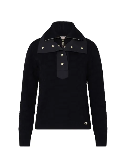LIU JO jersey con motivo de cocodrilo en jacquard