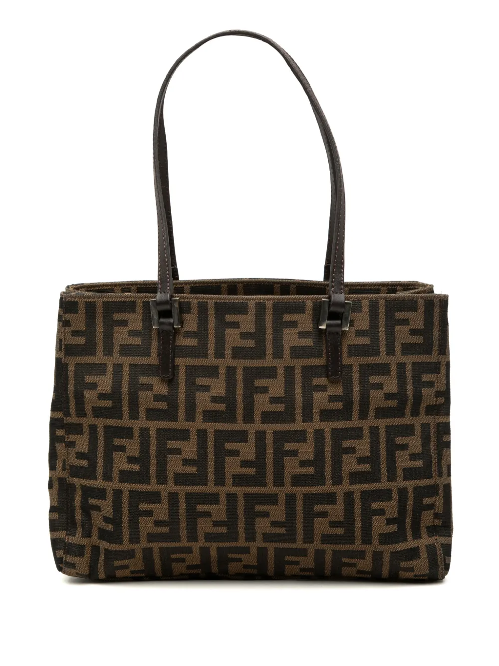 Fendi Pre-Owned 2000-2010 Zucca Canvas tote bag - Brown