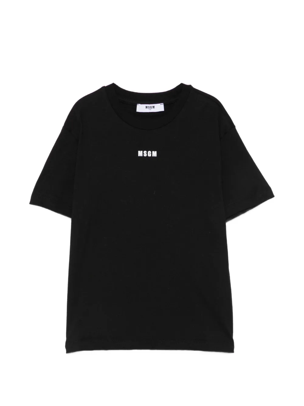 MSGM Kids logo-print T-shirt - Nero