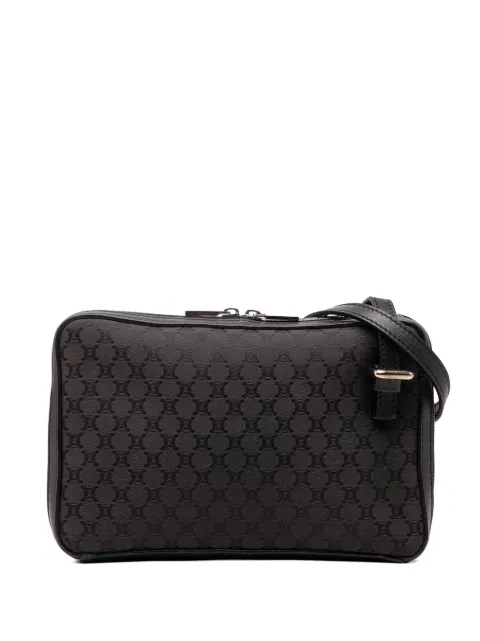 Celine Pre-Owned 2000 Macadam Kuriertasche aus Canvas mit Lederbesatz