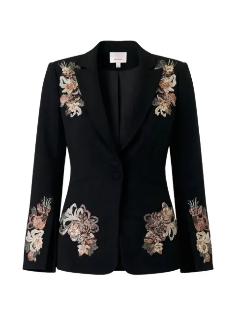 Cinq A Sept floral-embroidered blazer
