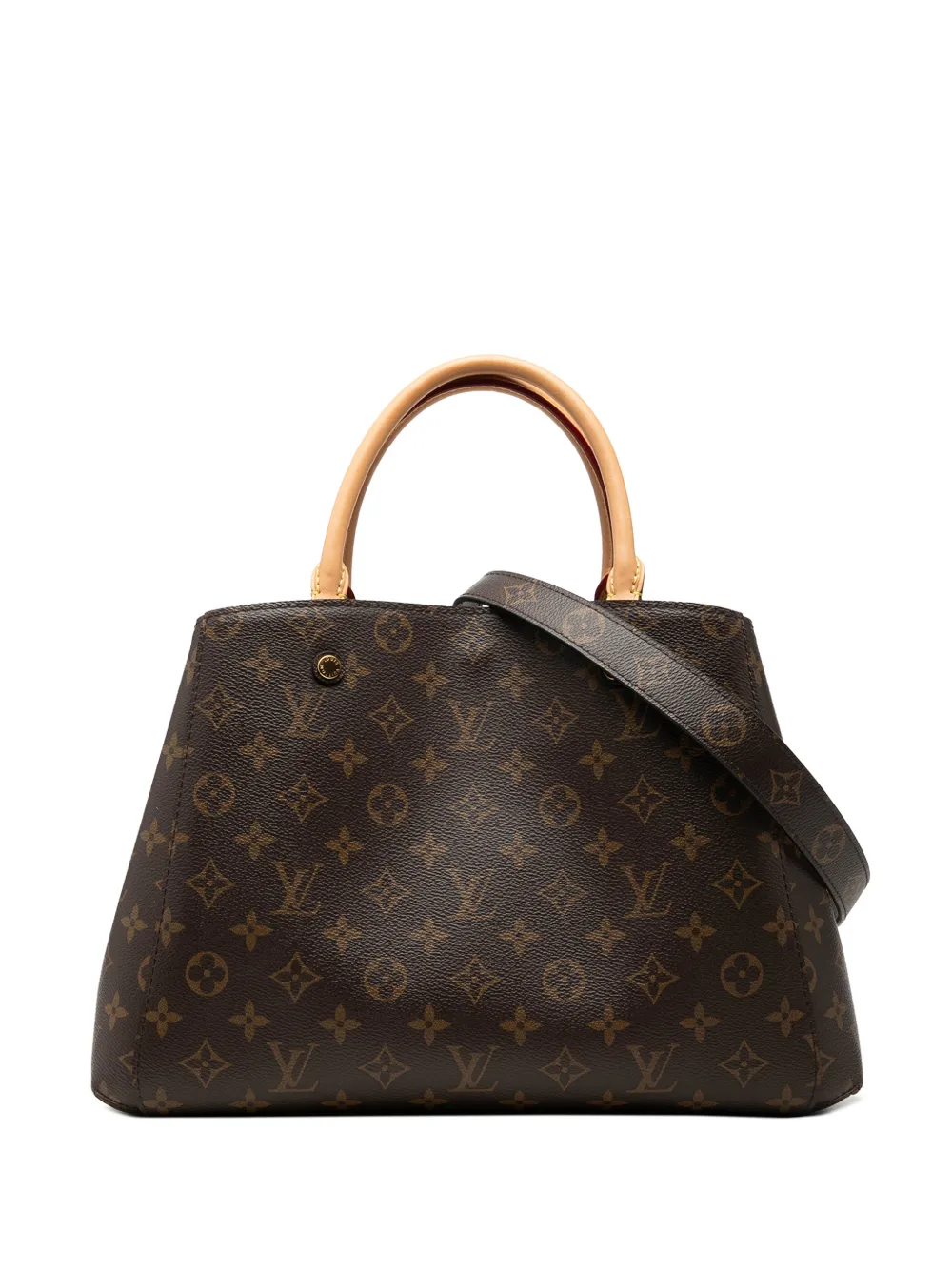 Louis Vuitton Pre-Owned 2019 Monogram Montaigne MM satchel - Brown