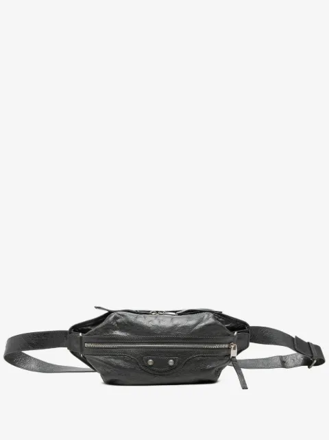 Balenciaga Pre-Owned 2021 Lambskin Motocross Classic Neo Lift belt bag