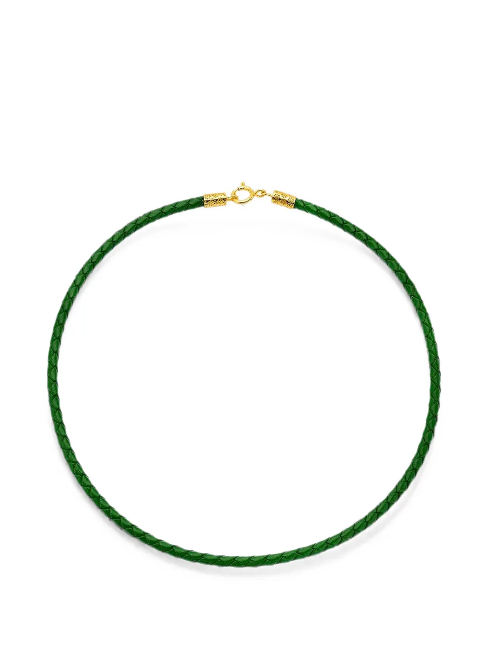 BUDDHA MAMA braided cord necklace - Oro