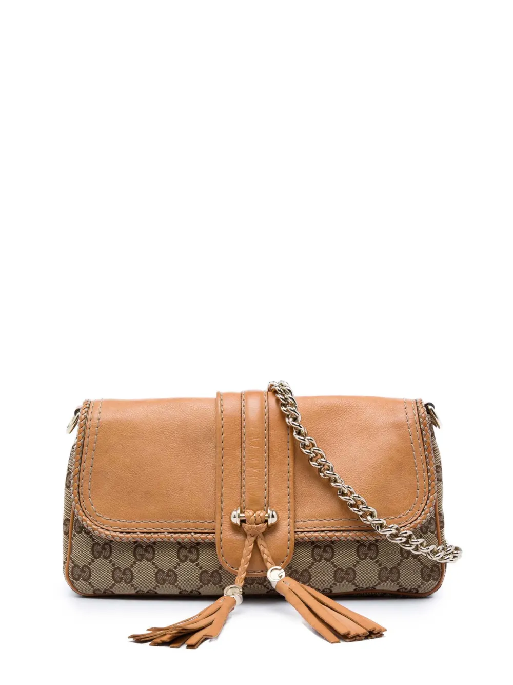 Gucci Pre-Owned 2016-2026 GG Canvas Marrakech shoulder bag - Neutrals