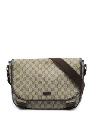 Gucci GGモノグラム バッグ | ニュートラル | FARFETCH JP