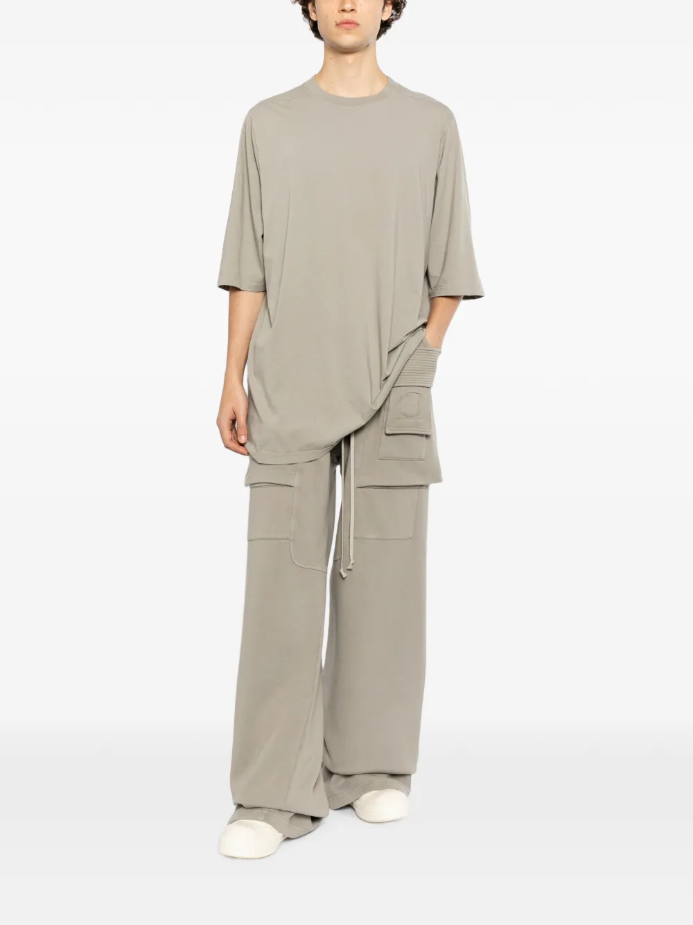 Rick Owens DRKSHDW Creath cargo broek Beige