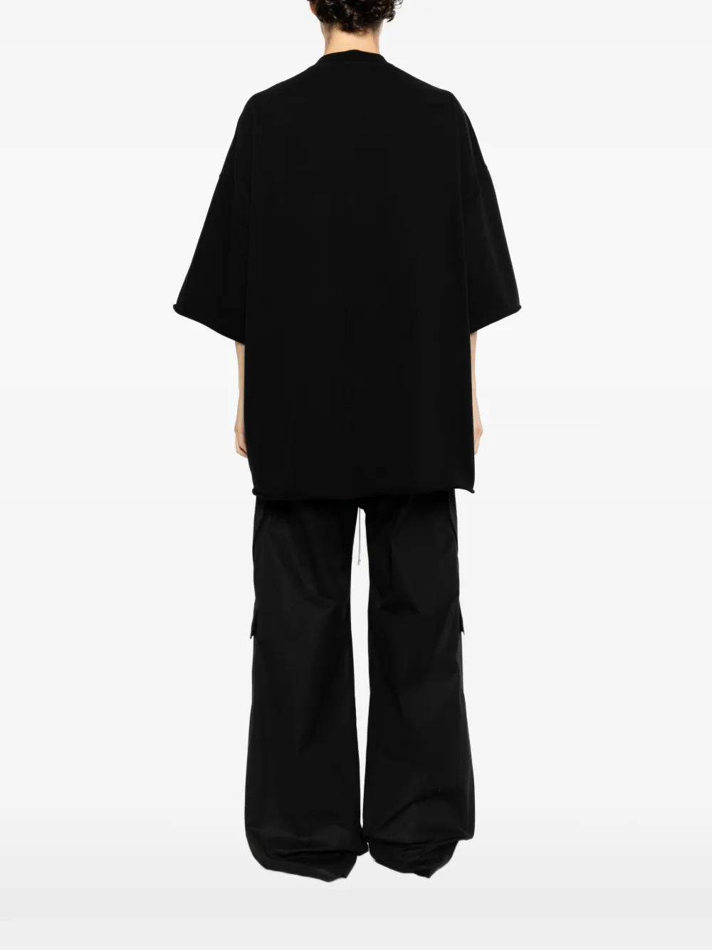 Rick Owens DRKSHDW Tommy T-shirt Zwart