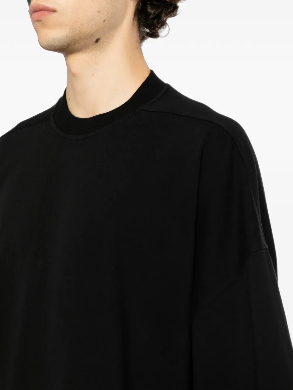 Rick Owens DRKSHDW Tommy T-shirt Zwart