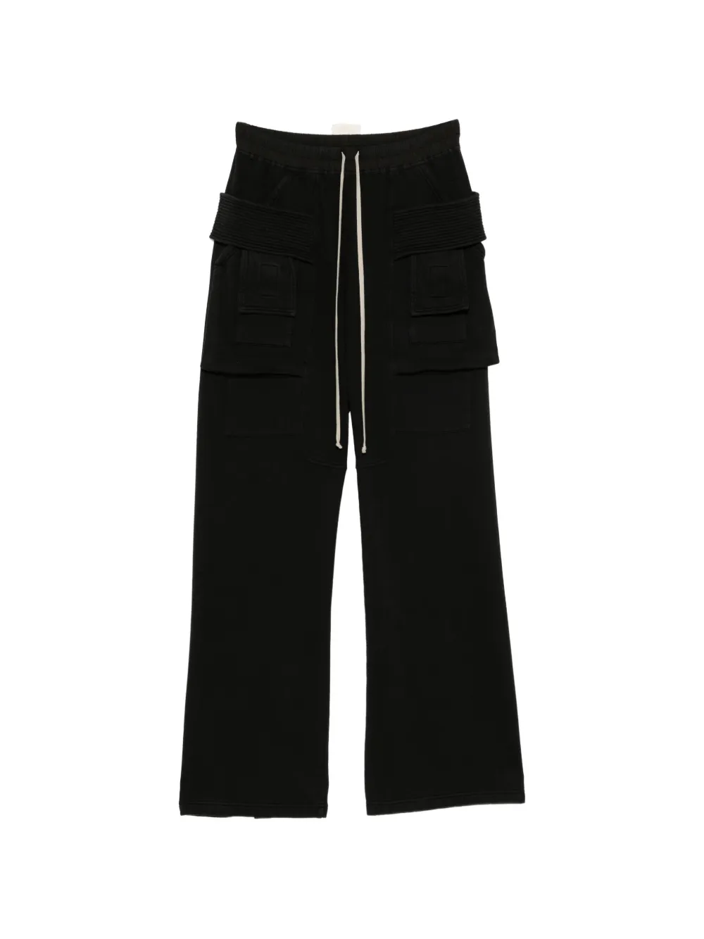 Rick Owens DRKSHDW Creatch wide-leg cargo pants Zwart