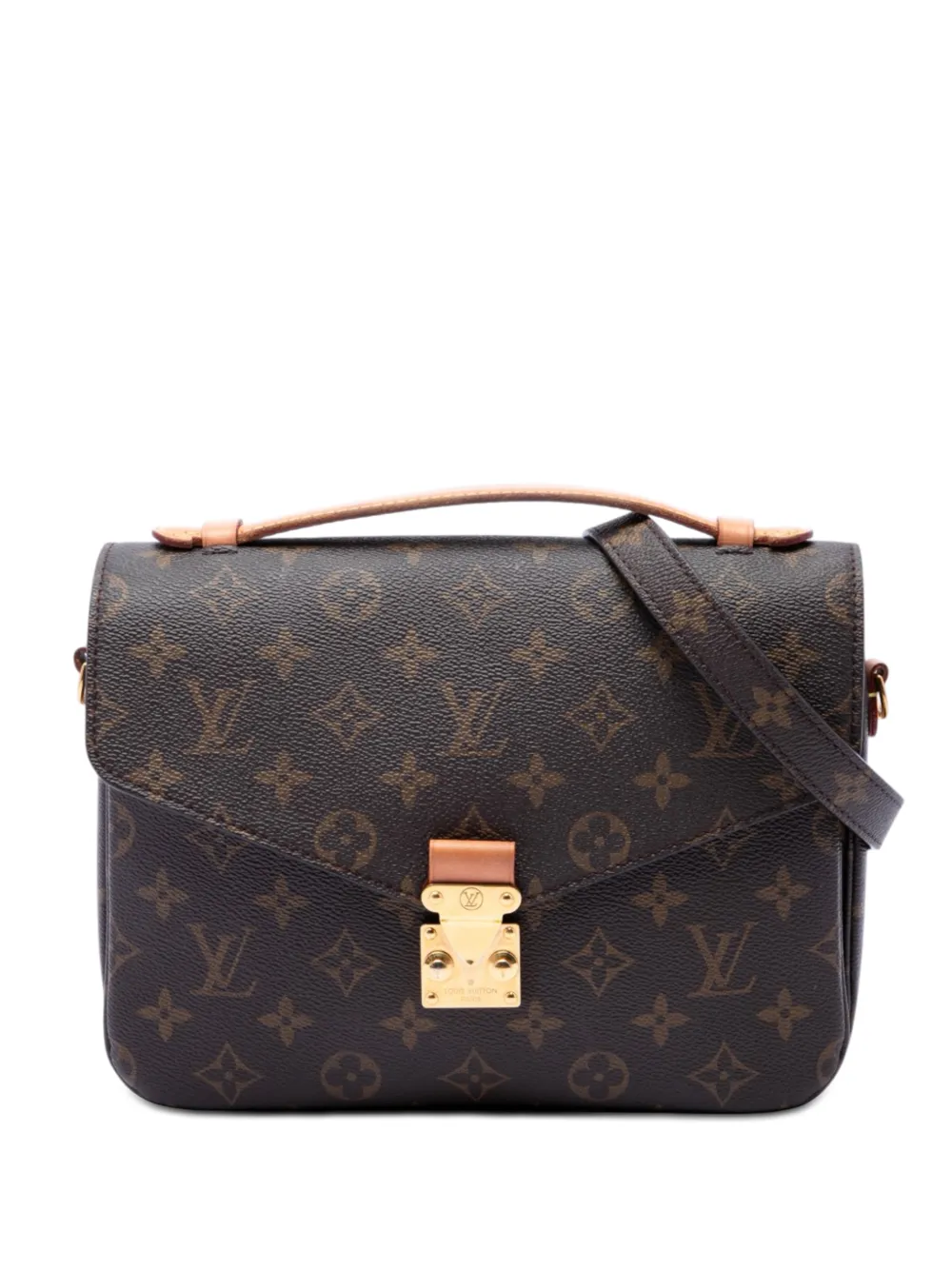 Louis Vuitton Pre-Owned 2020 Monogram Pochette Metis satchel - Brown
