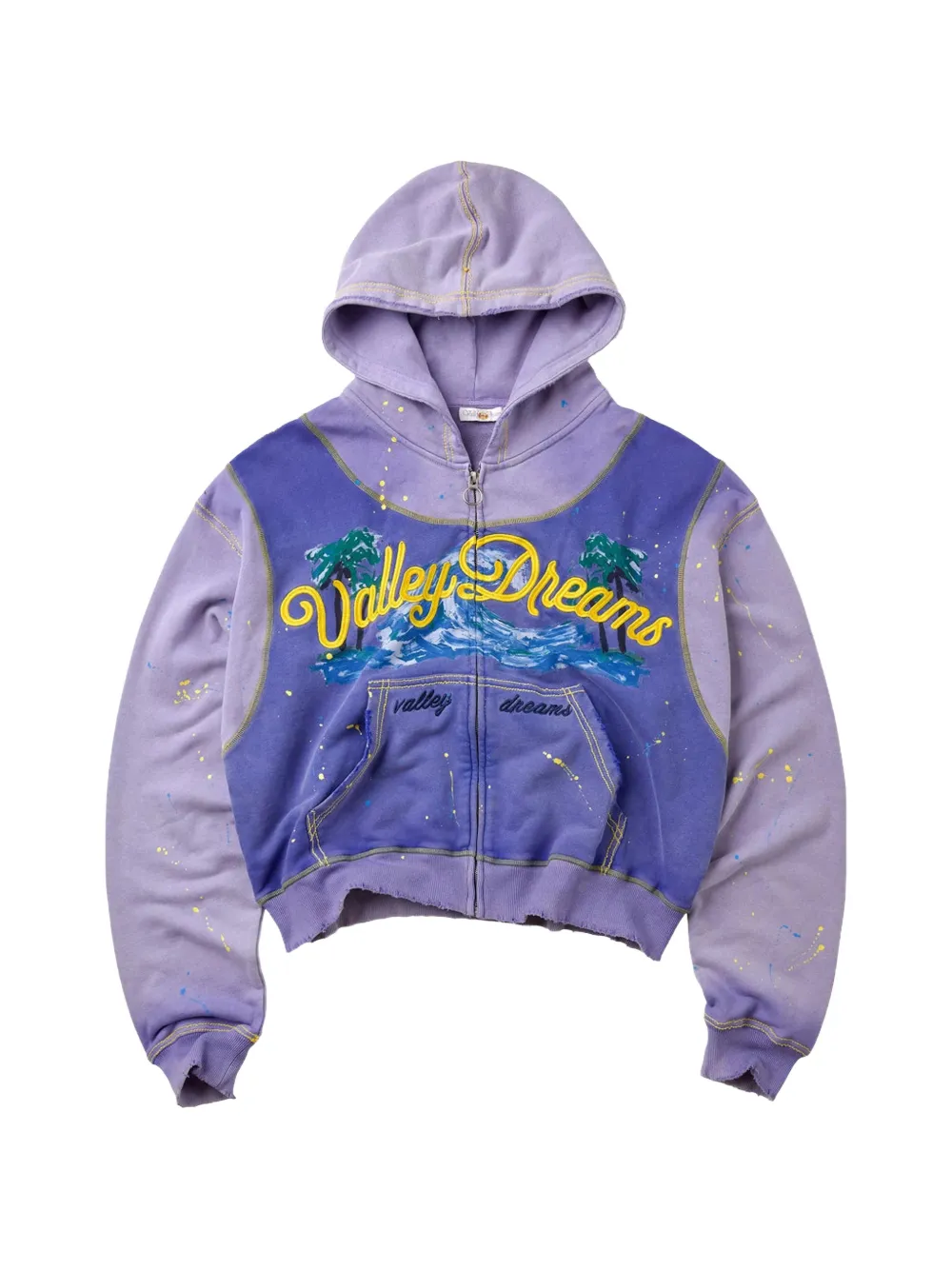 Vale Forever Paradise zip-up hoodie - Violett