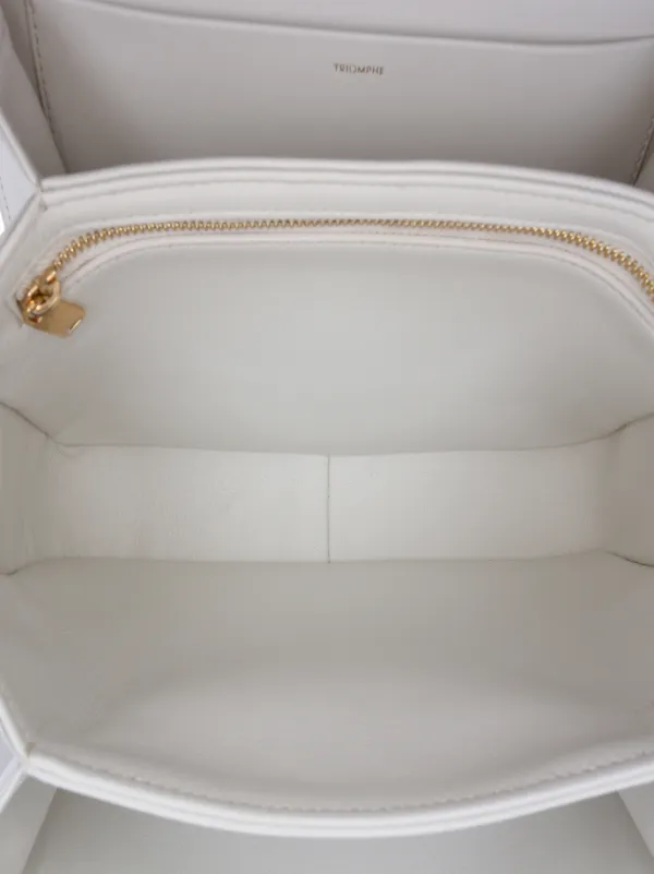Celine Pre-Owned 2024 Classique Shiny Calfskin Triomphe Crossbody
