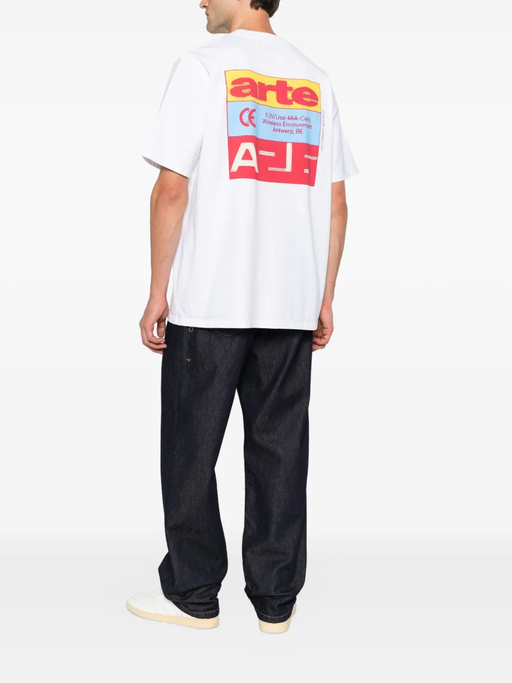 Arte Antwerp T-shirt met grafische print Wit