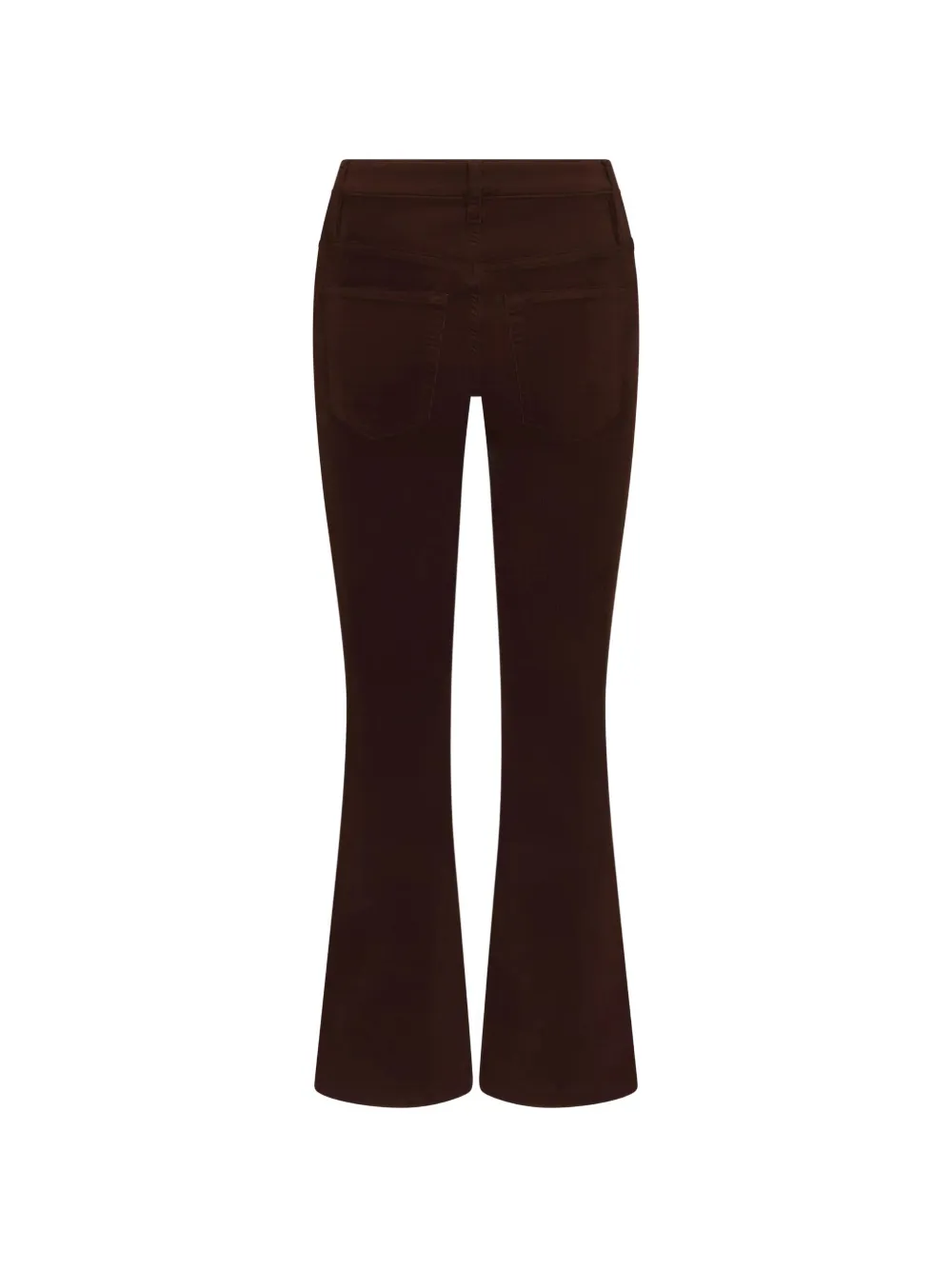 FRAME The Reboot ribfluwelen flared jeans Bruin