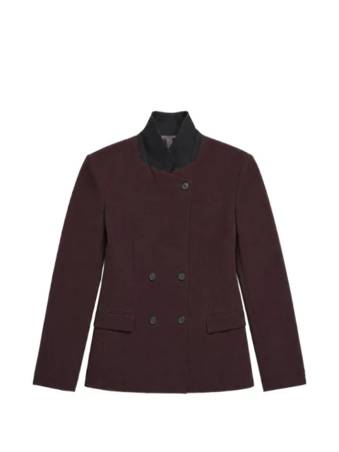 IRO double-breasted high-neck jacket