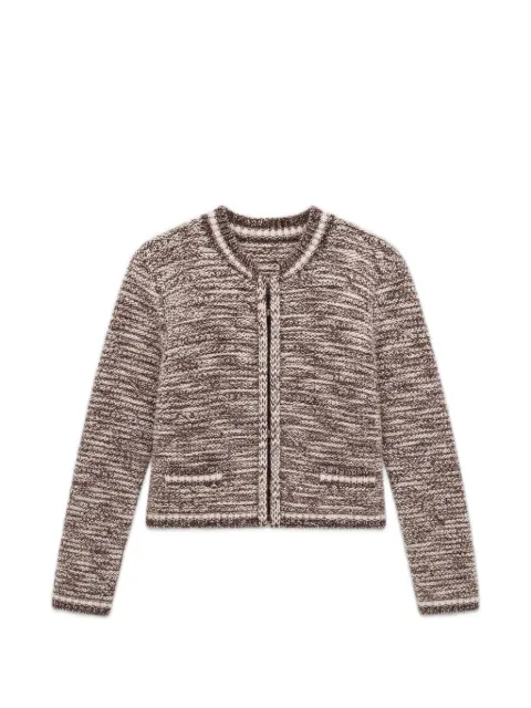 IRO Dunmore marl-knit jacket