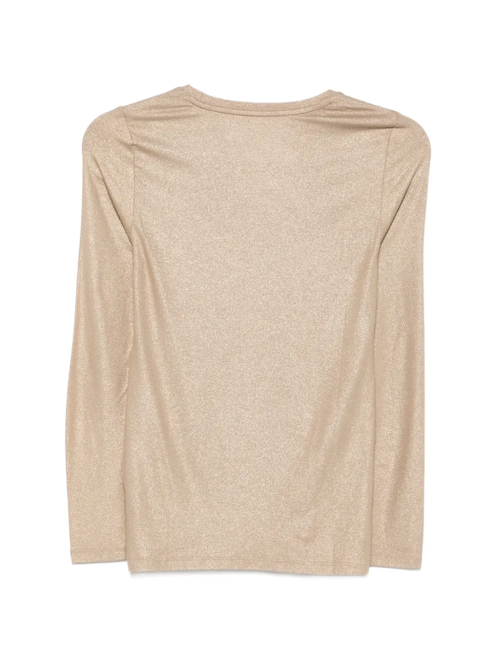 Majestic Filatures Metallic T-shirt Beige
