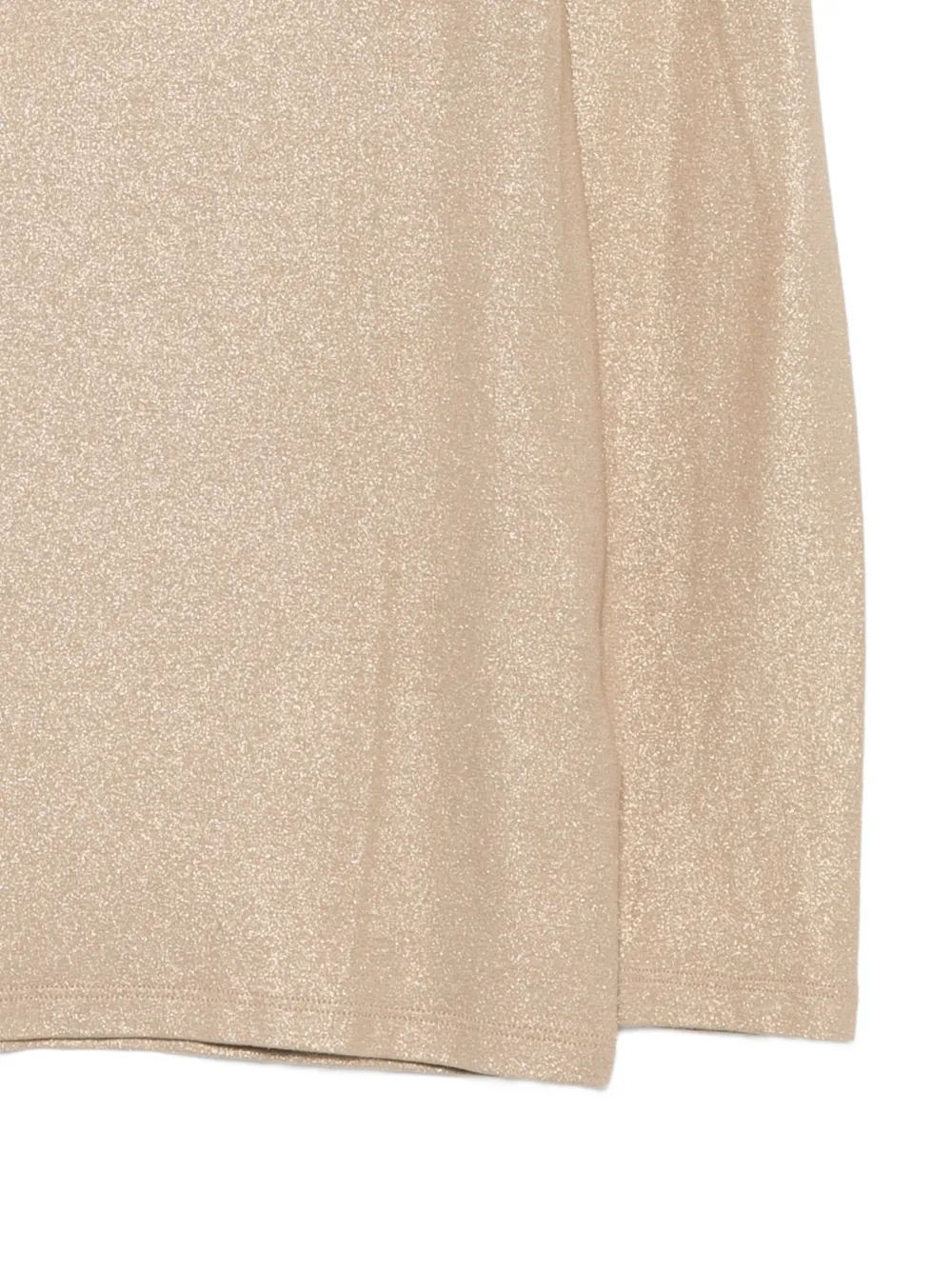 Majestic Filatures Metallic T-shirt Beige