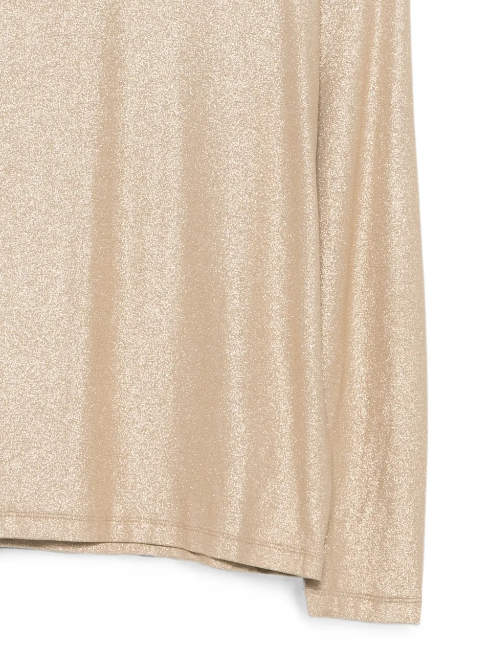 Majestic Filatures Top met metallic-effect Beige