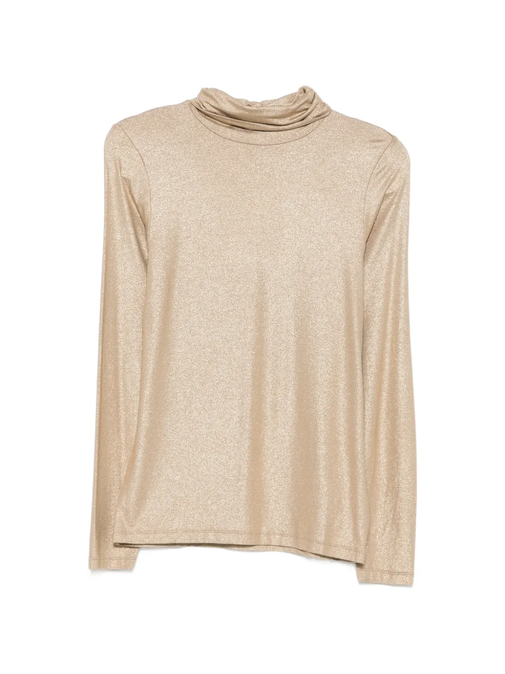 Majestic Filatures metallic-effect long-sleeve top - Toni neutri
