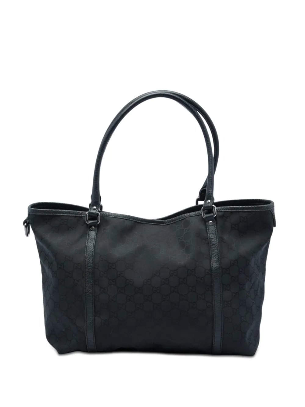 Gucci Pre-Owned 2016-2026 Medium GG Nylon Joy tote bag - Black