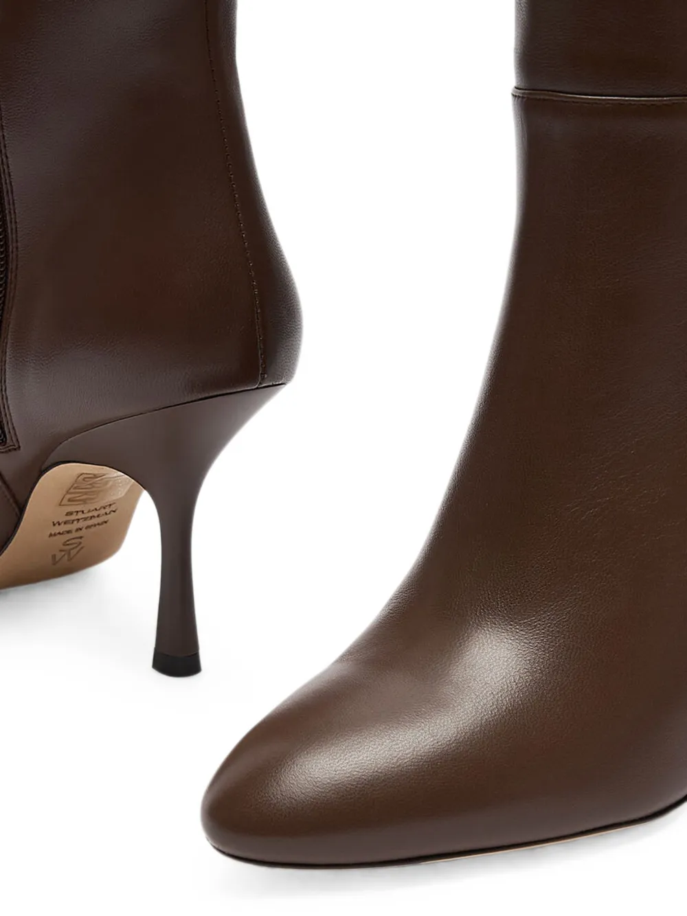 Stuart Weitzman Madison leather knee-high boots Bruin