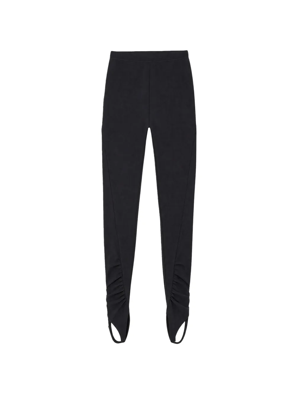 IRO Titanium gesmockte legging met voetband Zwart