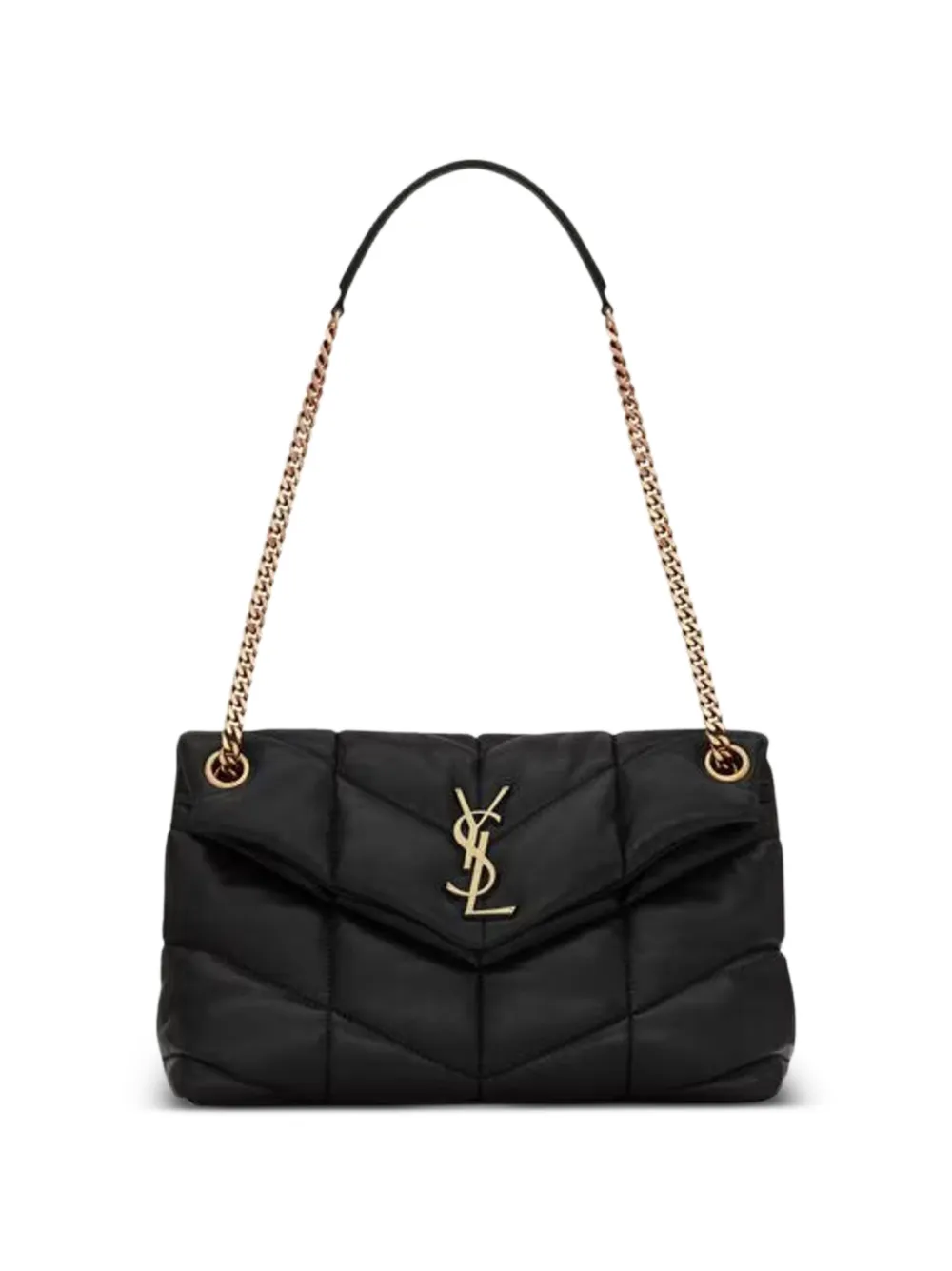 Saint Laurent Puffer small in lambskin - Nero