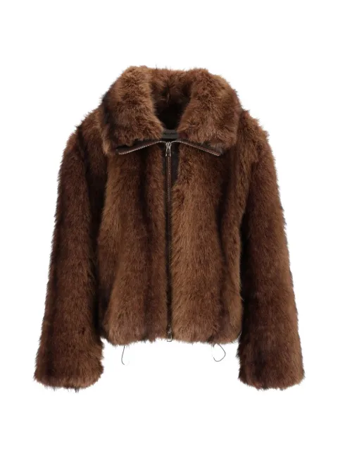 Al Duca D’Aosta 1902 zip-up faux-fur jacket