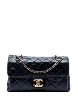 CHANEL メッセンジャーバッグ CHANEL Pre-Owned 2021-2026 ミディアム マトラッセ ジャージー 19