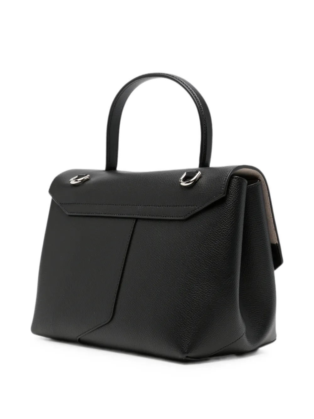 Emporio Armani 1981 leren handtas Zwart