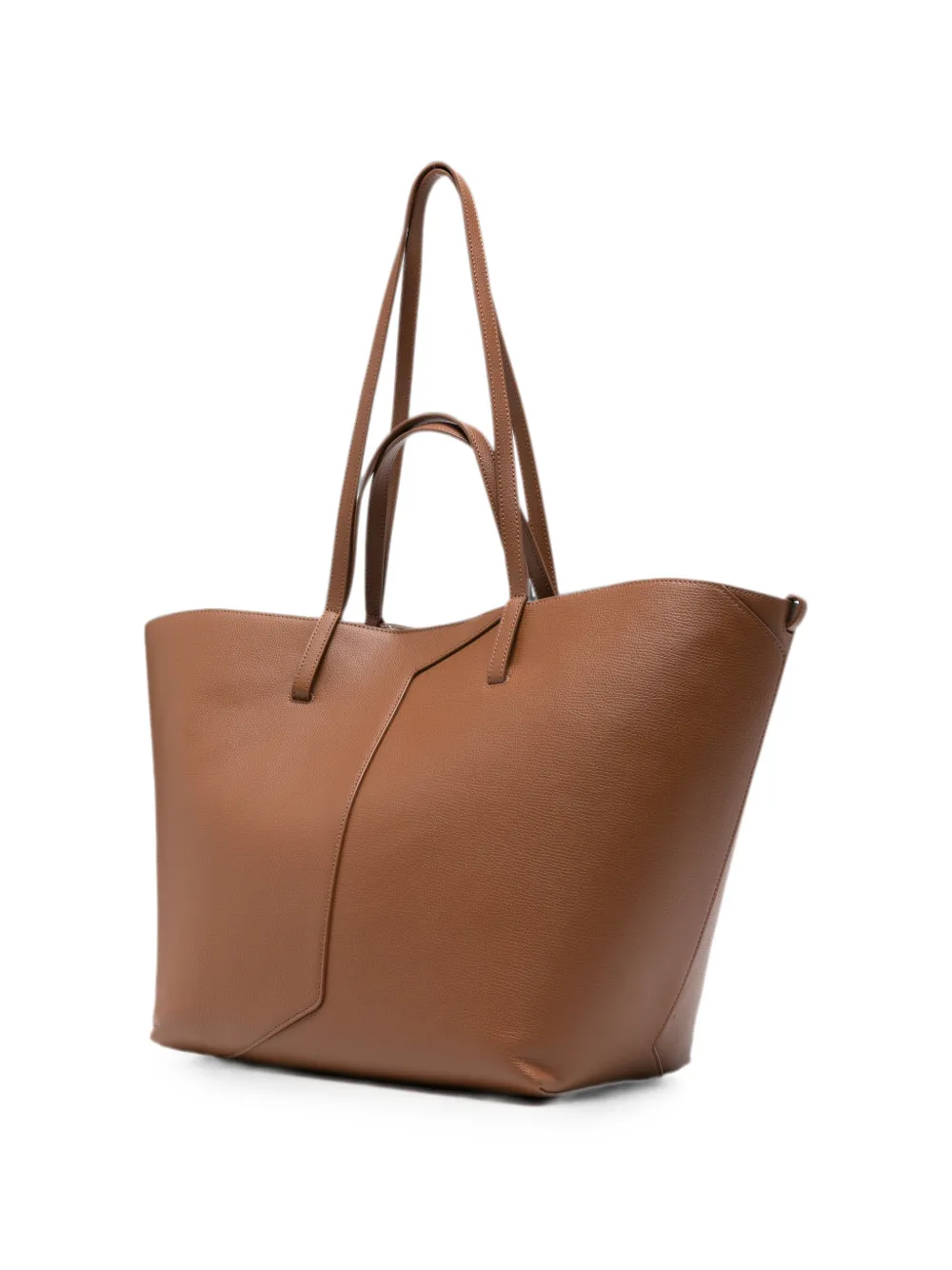 Emporio Armani 1981 leren shopper Bruin