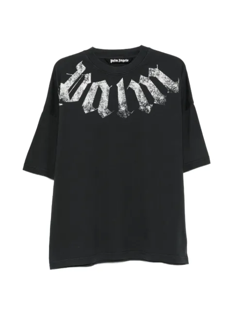 Palm Angels Big Neck Logo printed T-shirt