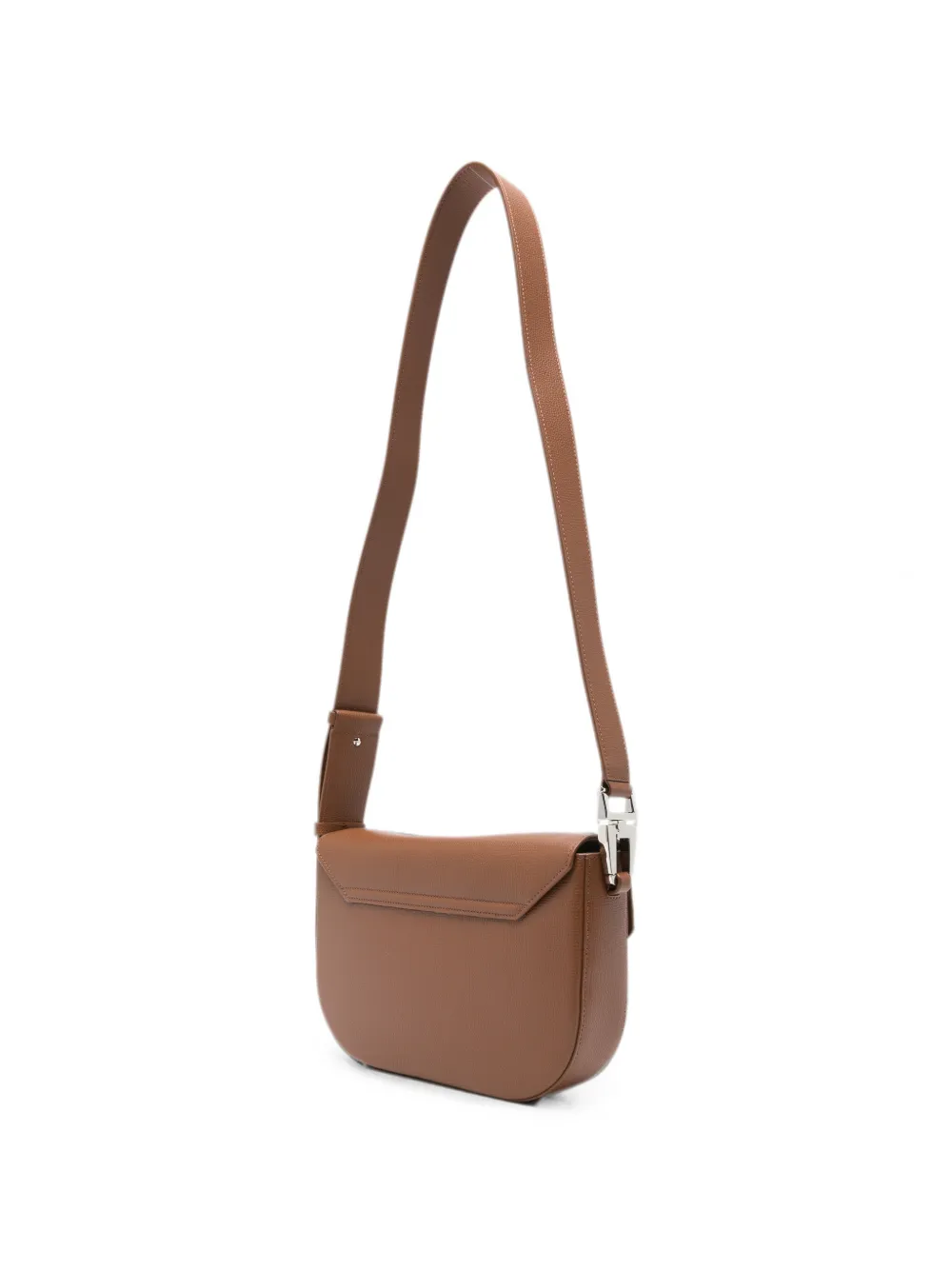 Emporio Armani 1981 schoudertas van bewerkt leer Bruin