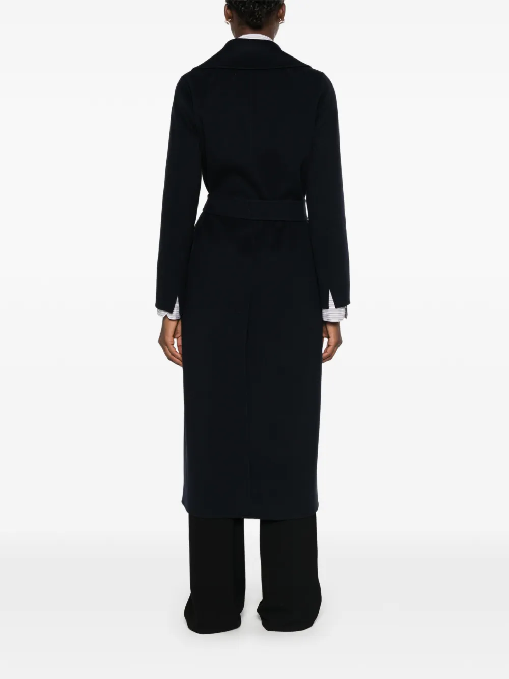 'S Max Mara Poldo jas met ceintuur Blauw