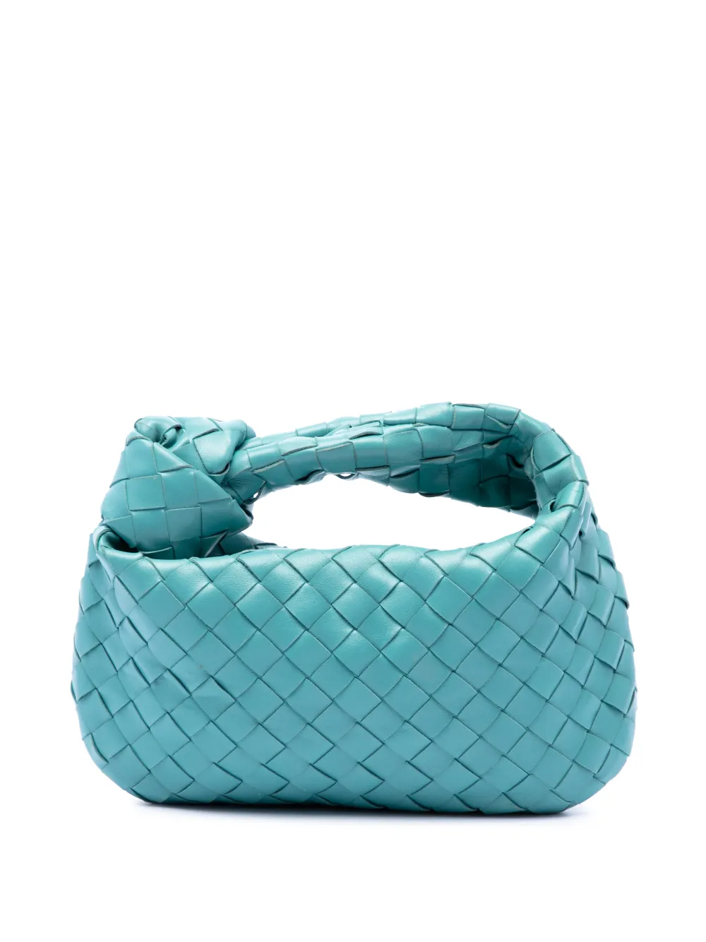 Bottega Veneta Pre-Owned 2012-2026 Mini Nappa Intrecciato Jodie hobo bag - Blue