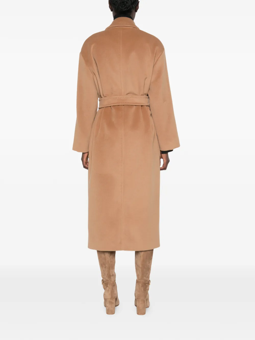 Max Mara Jas met ceintuur Beige