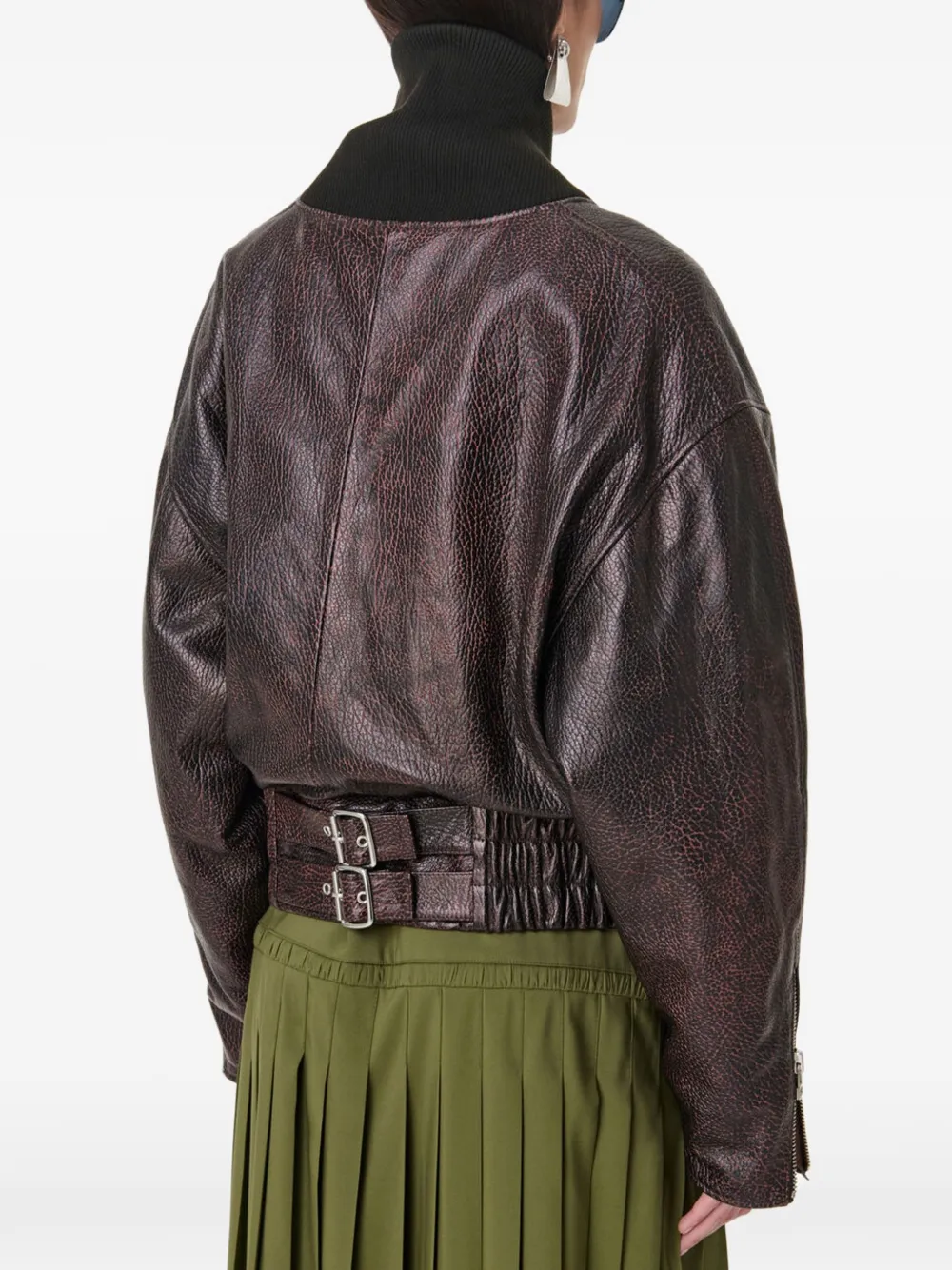 Iro Flap-pocket Jacket In Brown