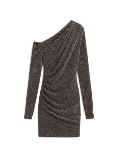 IRO one-shoulder draped mini dress