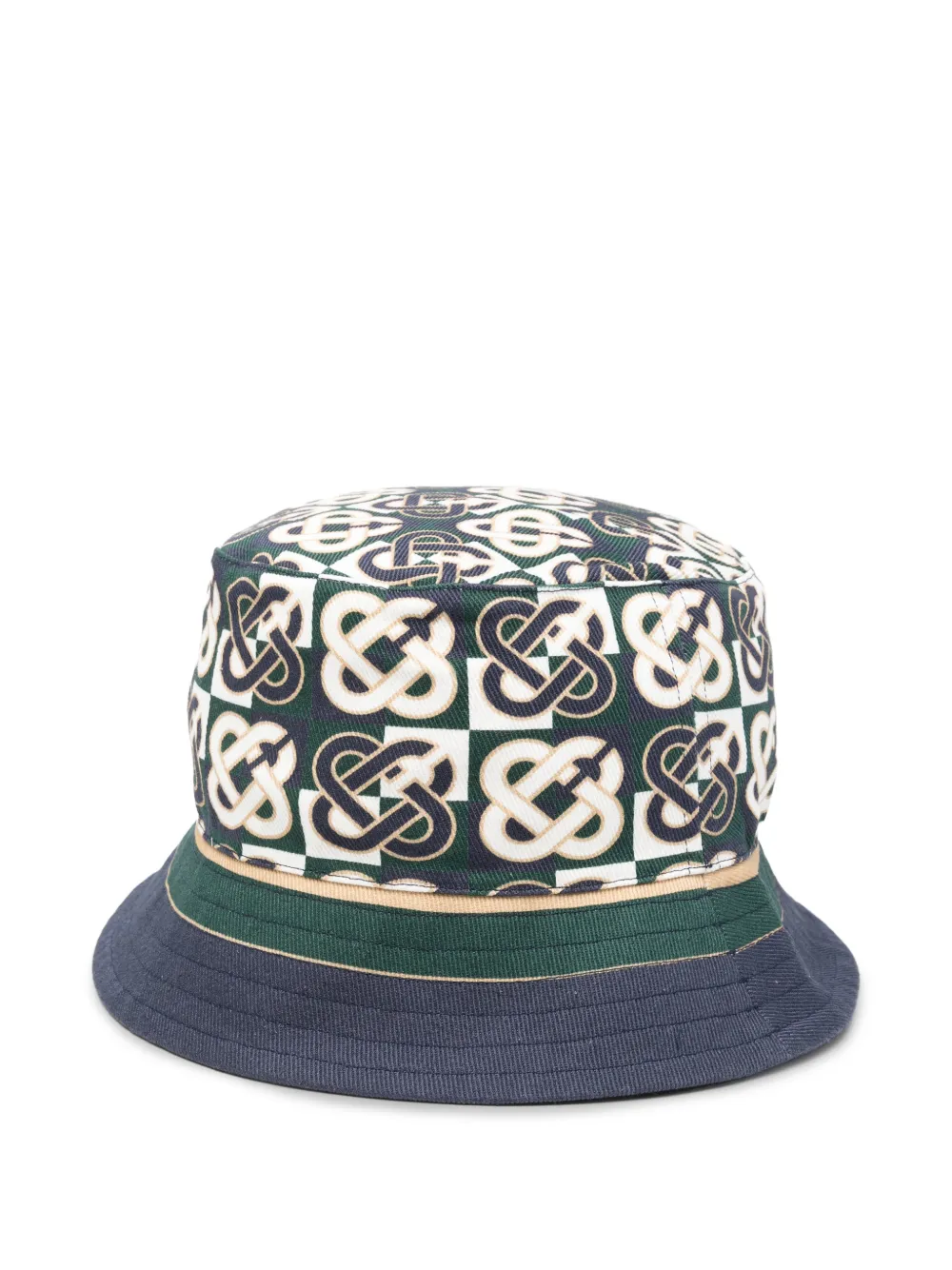Casablanca monogram-print bucket hat