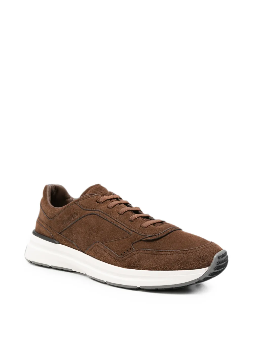 Church's suede panelled sneakers Bruin