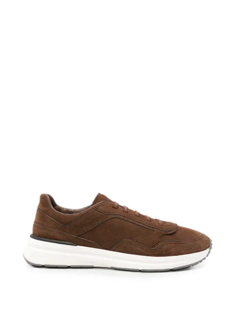 Church's suede panelled sneakers