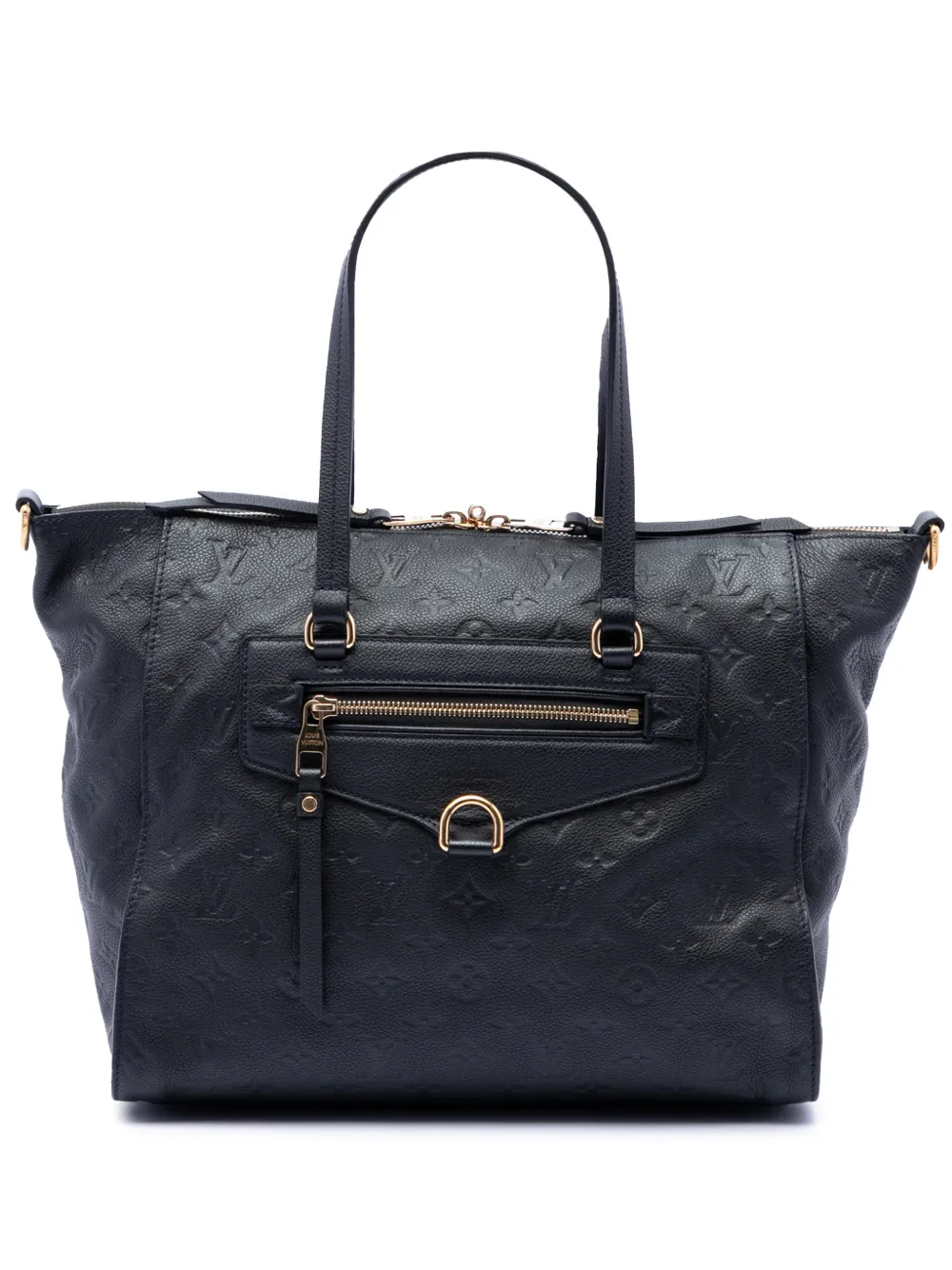 Louis Vuitton Pre-Owned Borsa a tracolla Lumineuse in pelle Empreinte con monogramma PM 2011 - Blu