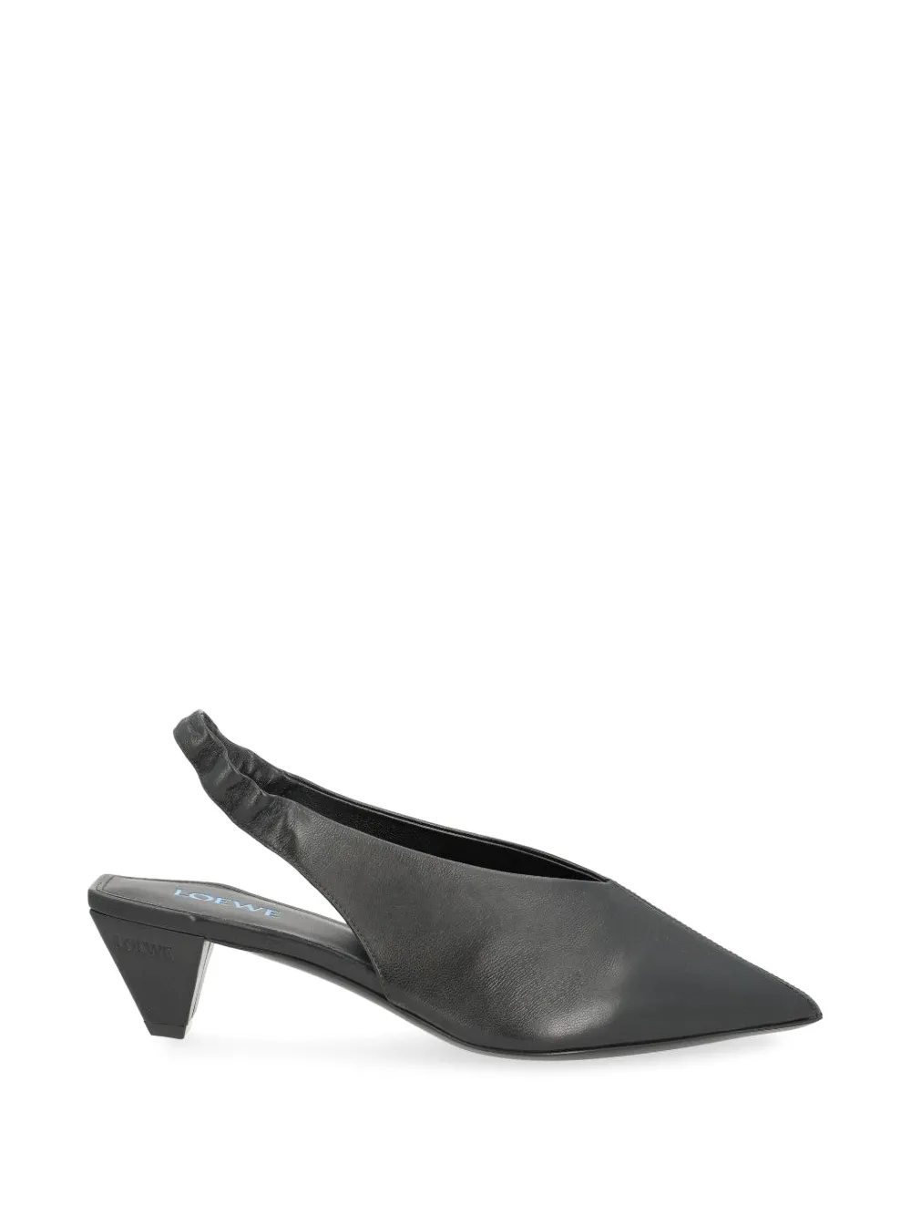 LOEWE Origami Cubic slingback in lambskin
