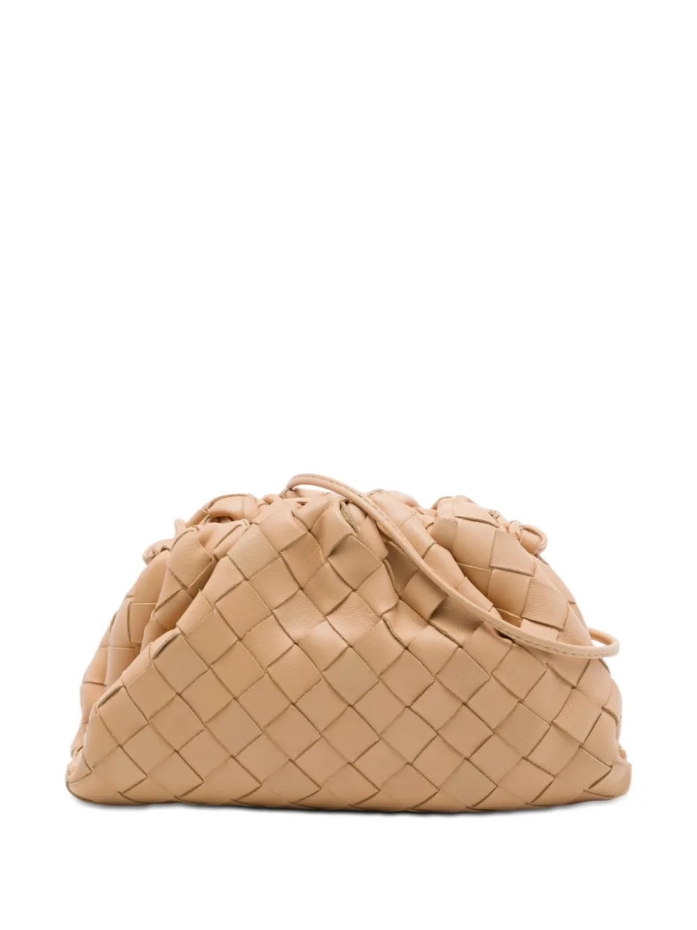 Bottega Veneta Pre-Owned 2012-2026 Nappa Intrecciato The Mini Pouch crossbody bag - Brown