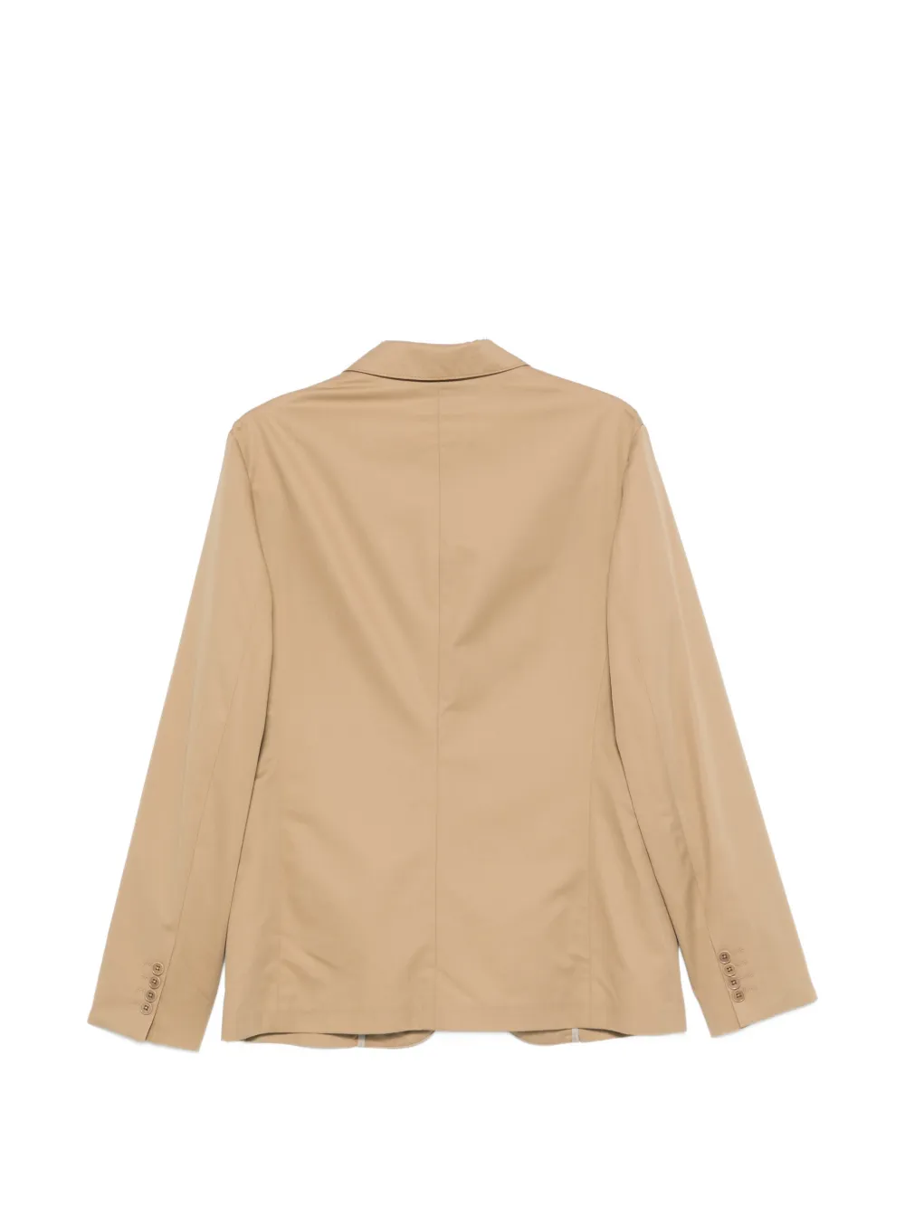 Emporio Armani Pak met enkele rij knopen Bruin