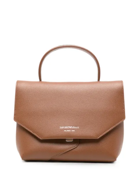 Emporio Armani bolsa de mano 1981 con logo estampado